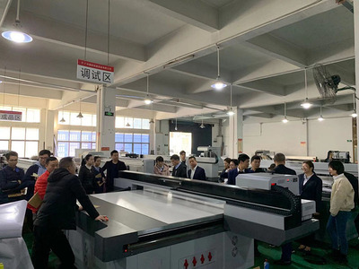 勿忘初心，共同进步 润彩全新平板打印机业务团队技术知识培训与软件开发推广